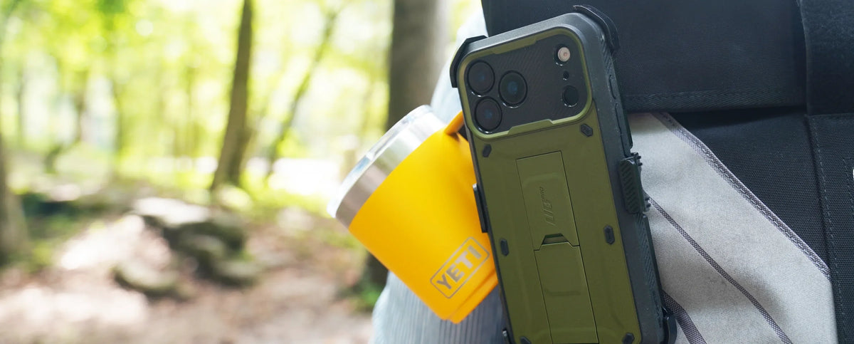 Cover IPhone 11 The North Face Custodia SUPCASE Robusta Per IPhone 12/12 Pro - Con Clip Da Cintura, Cavalletto E Protezione Militare Custodia Militare - Foto 5