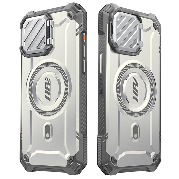 iPhone 15 Pro Max 6.7 inch Unicorn Beetle MAG XT MagSafe Case-White