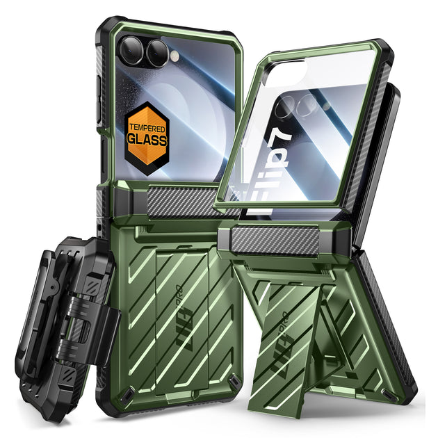 Galaxy Z Flip7 Unicorn Beetle PRO Rugged Phonecase with Belt Clip
