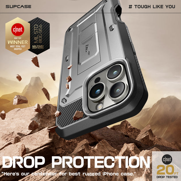 SUPCASE Cover Per IPhone 16 Plus Con MagSafe, Trasparente, Antiurto Grado Militare, 6.7'' 2024
