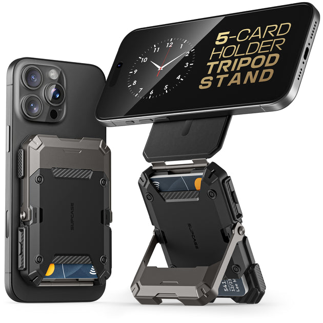 Bundle - MagFlip Wallet + UB GRIP Premium Leather Case for iPhone 17 Pro Max | SUPCASE Bundle - MagFlip Wallet + UB GRIP Premium Leather Case for iPhone 17 Pro Max | SUPCASE
