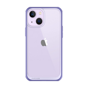 Apple iPhone 14 Purple Clear Bumper Case
