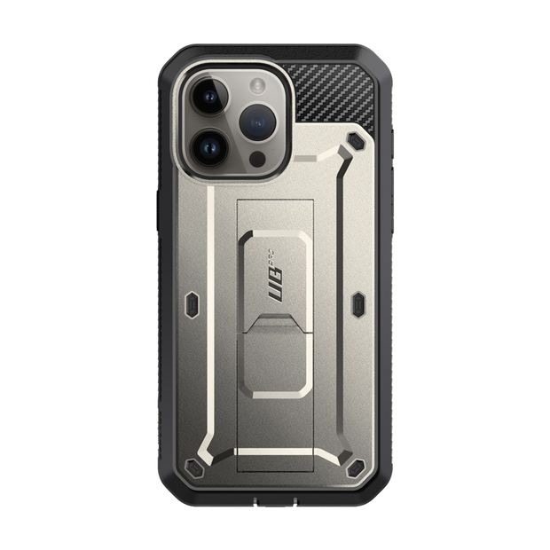iPhone 15 Pro 6.1 inch Unicorn Beetle Pro Rugged Case-Titan Gray