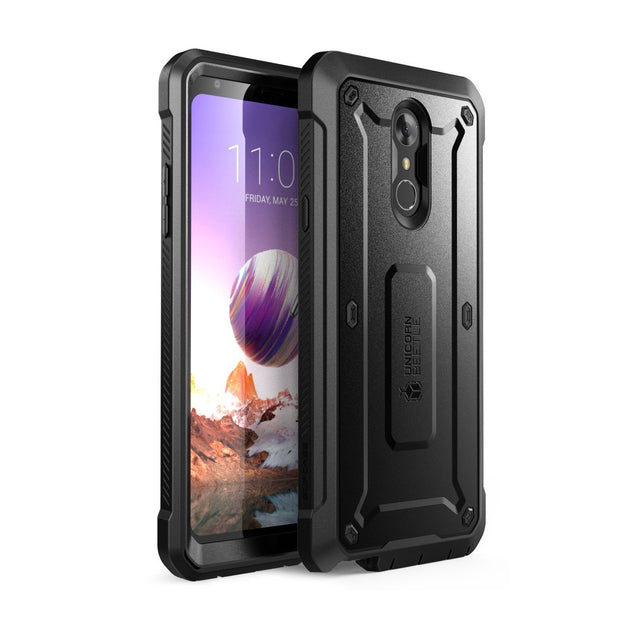 LG Stylo 4 Unicorn Beetle Pro Rugged Case with Holster-Black LG Stylo 4 Unicorn Beetle Pro Rugged Case with Holster-Black