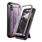 Galaxy A10e Unicorn Beetle Pro Rugged Holster Case-Metallic Purple