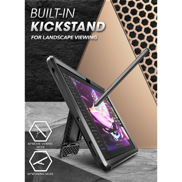 Galaxy Tab S8 Ultra (2022) Unicorn Beetle Pro Rugged Case-Black