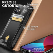 iPhone 12 mini 5.4 inch Unicorn Beetle Vault Wallet Case-Black