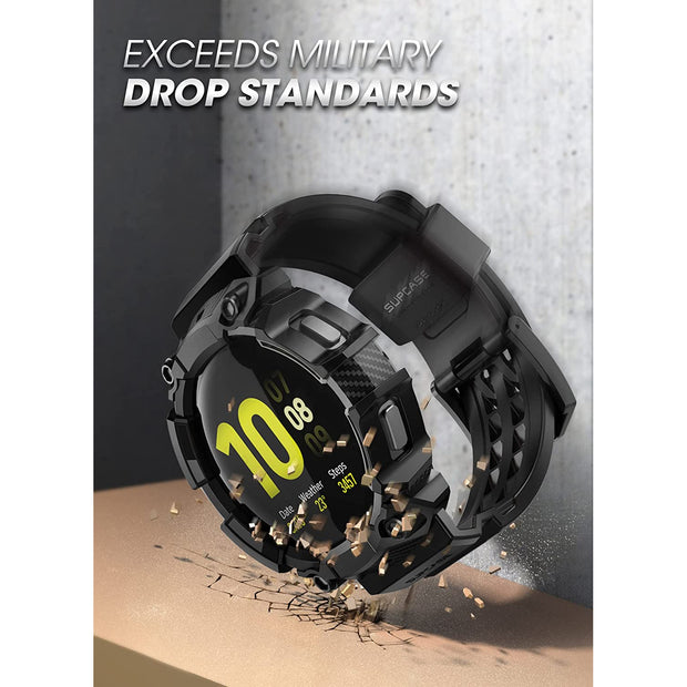 Galaxy Watch4 44mm Unicorn Beetle PRO Wristband Case-Black