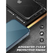 iPhone 13 Pro Max 6.7 inch Unicorn Beetle Edge Clear Bumper Case-Blue