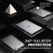 MacBook Air 13.6 inch (2022) Unicorn Beetle Case Cover-Black