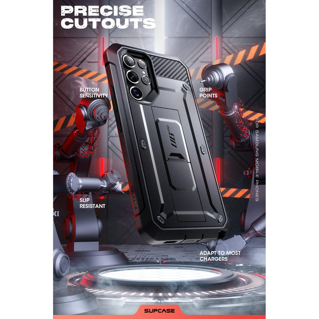 Galaxy S22 Ultra Unicorn Beetle PRO Screen Protector Case-Black