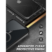 iPhone 14 Pro Max 6.7 inch Unicorn Beetle EDGE MAG with Screen Protector Clear Case-Black