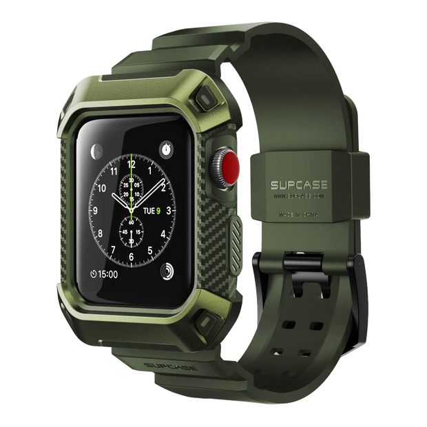 Apple Watch UB Pro Wristband Case (42mm)-Dark Green