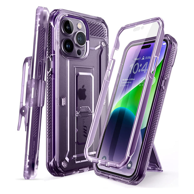 iPhone 14 Pro Max 6.7 inch Unicorn Beetle PRO Rugged Case-Purple Fog