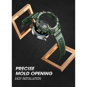 Galaxy Watch5 Pro 45mm Unicorn Beetle PRO Wristband Case-Dark Green