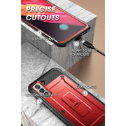 Galaxy S21 FE Unicorn Beetle PRO Rugged Case-Metallic Red