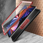 iPad Pro 11 Inch (2021) Unicorn Beetle Pro Rugged Case-Metallic Red