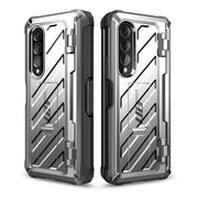 Galaxy Z Fold3 Unicorn Beetle PRO Rugged Case with S-Pen Holder-Silver