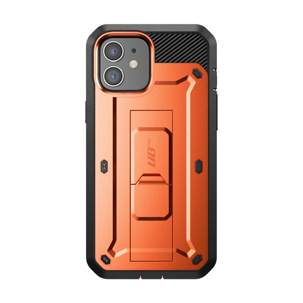 iPhone 12 6.1 inch Unicorn Beetle Pro Rugged Case-Orange