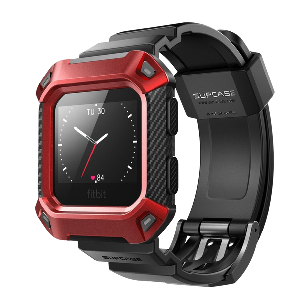 Fitbit Blaze Unicorn Beetle Pro Wristband Case-Red