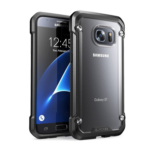 Galaxy S7 Unicorn Beetle Hybrid Protective Bumper Case-Frost Galaxy S7 Unicorn Beetle Hybrid Protective Bumper Case-Frost