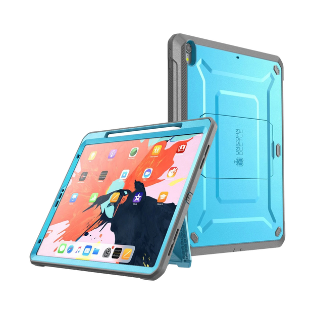 iPad Pro 11 inch (2018) Unicorn Beetle Pro Full Body Case (Apple Pencil compatible)-Blue