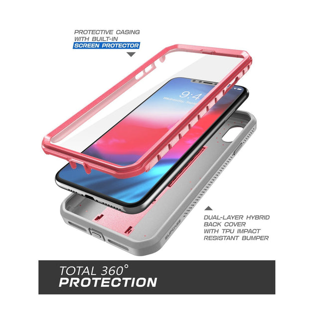 iPhone Xs Max Case, SUPCASE [Unicorn Beetle Pro Series] Full-Body Rugged Holster