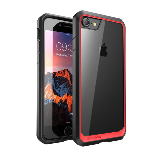 iPhone 8 Unicorn Beetle Hybrid Protective Bumper Case-Red | SUPCASE