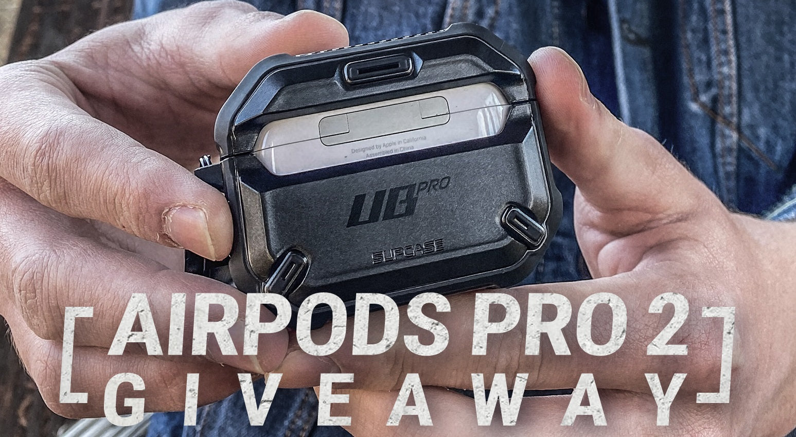 50k TIKTOK GIVEAWAY: Apple AirPods Pro 2 + SUPCASE UB Pro Cases