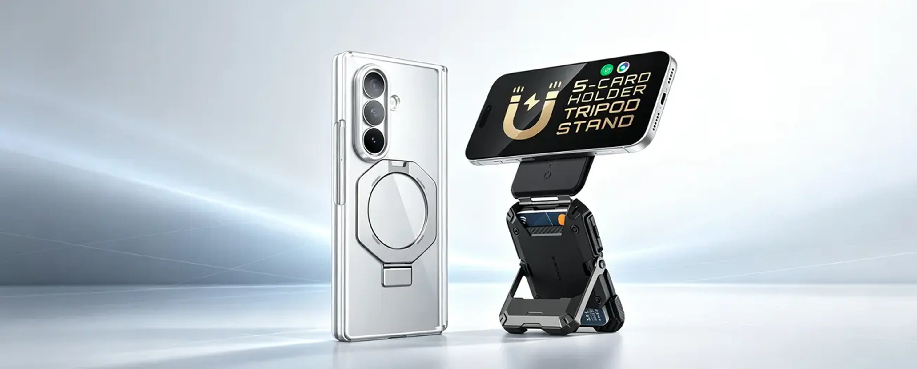 Ensemble téléphone avec portefeuille MagFlip
