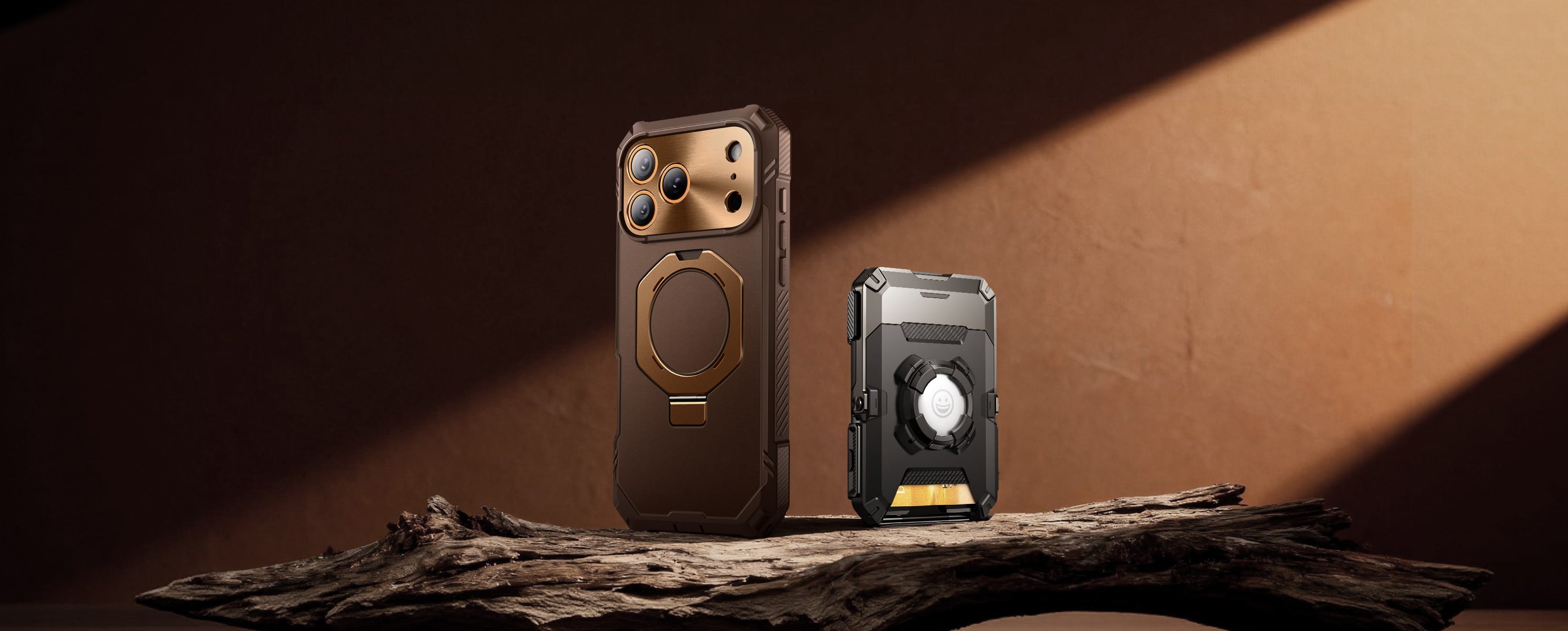 iPhone 17 Pro Max with MagSafe Airtag Wallet