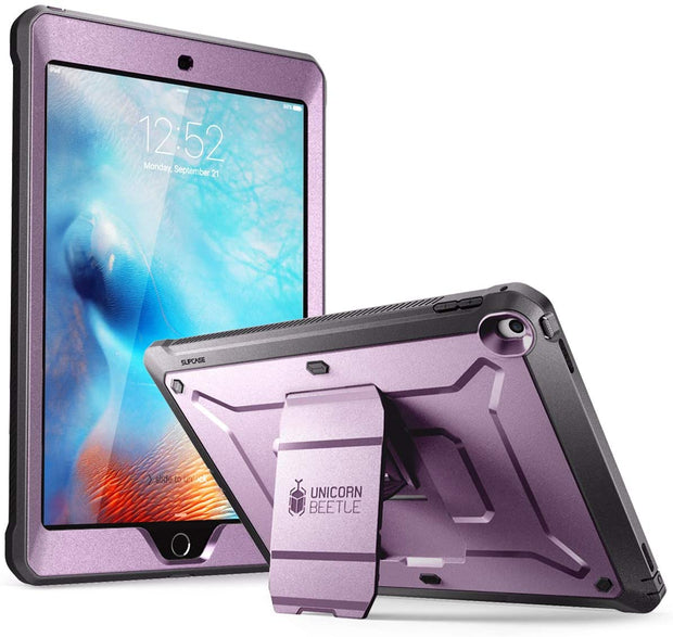 iPad 9.7 inch Unicorn Beetle Pro Full-Body Case(open box)-Metallic Purple