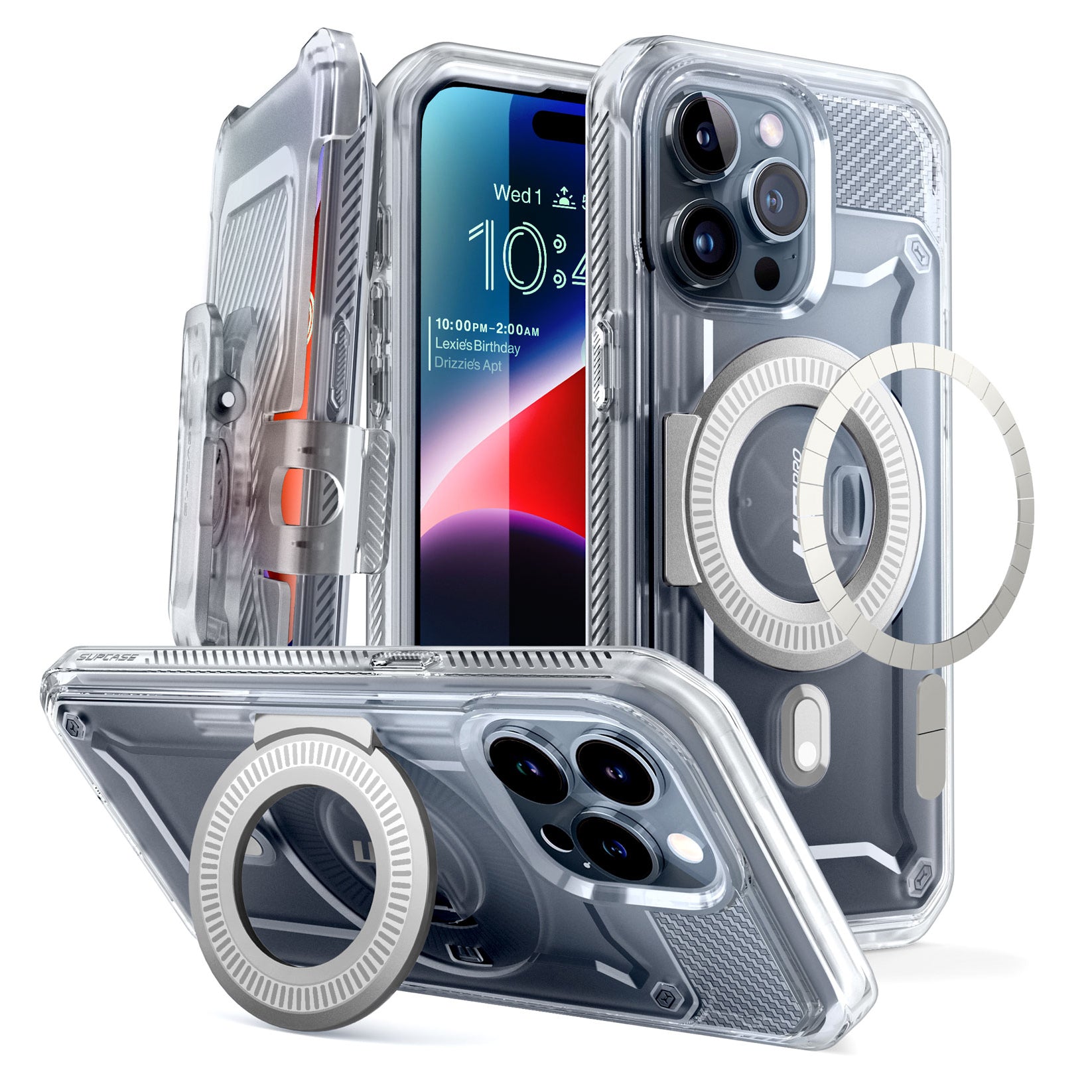 SUPCASE | iPhone 15 Pro 6.1 inch (2023) | UB Pro MAG Holster Case