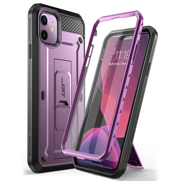 iPhone 11 6.1 inch Unicorn Beetle Pro Rugged Case-Metallic Purple