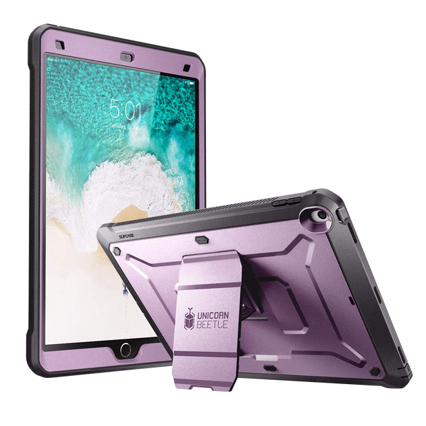 iPad Pro 10.5 inch (2017) Unicorn Beetle Rugged Case with Screen Protector(open box)-Metallic Purple