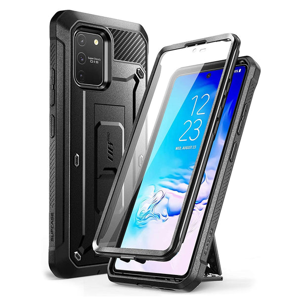 Galaxy S10 Lite Unicorn Beetle Pro Full Body Rugged Holster Case(open box)-Black