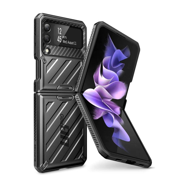 Galaxy Z Flip3 Unicorn Beetle PRO Rugged Case with Belt Clip(open box)-Black