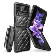 Galaxy Z Flip3 Unicorn Beetle PRO Rugged Case with Belt Clip(open box)-Black