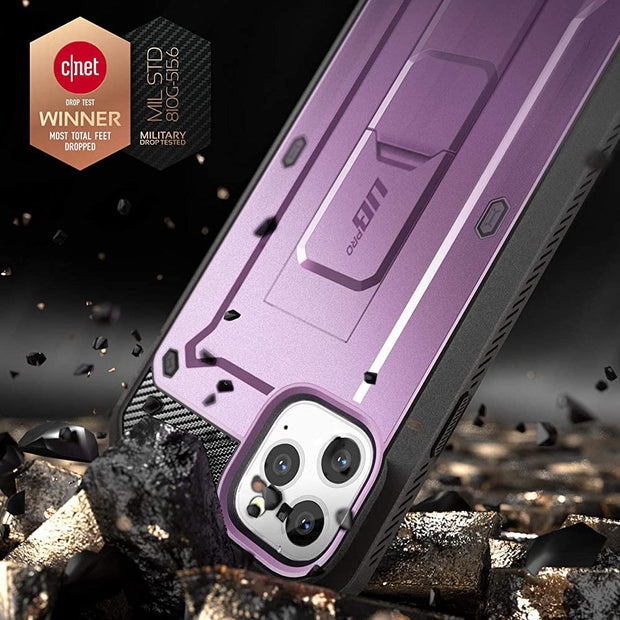 iPhone 11 Pro Max 6.5 inch Unicorn Beetle Pro Rugged Case(open box)-Metallic Purple