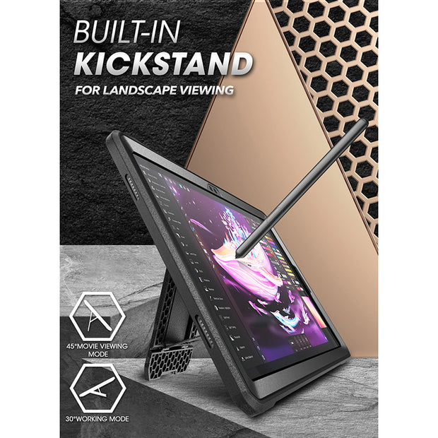 For Samsung Galaxy Tab A9 Tablet Case Anti-drop Kickstand PC+