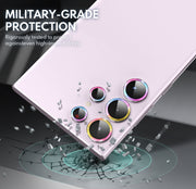 Tempered Glass Camera Lens Protector  for Galaxy S23 Ultra-Glimmer Laser