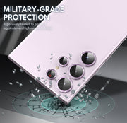 Tempered Glass Camera Lens Protector  for Galaxy S23 Ultra-Glimmer Purple