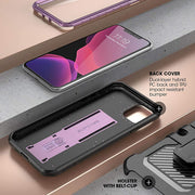 iPhone 11 Pro Max 6.5 inch Unicorn Beetle Pro Rugged Case(open box)-Metallic Purple