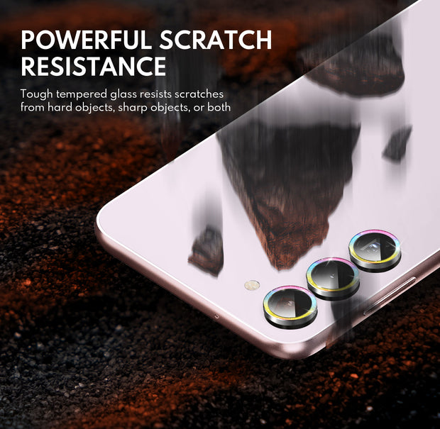 Tempered Glass Camera Lens Protector for Galaxy S23/S23 Plus-Glimmer Laser