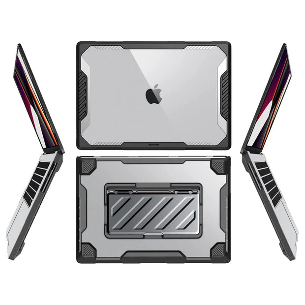 MacBook Pro 16 inch (2021/2023) Unicorn Beetle PRO Case Cover with Kickstand  (Open-Box)-Black