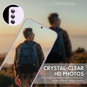 Tempered Glass Camera Lens Protector for Galaxy S23/S23 Plus-Glimmer Purple