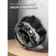 Google Pixel Watch 3 Unicorn Beetle PRO Wristband Case 45mm-Black