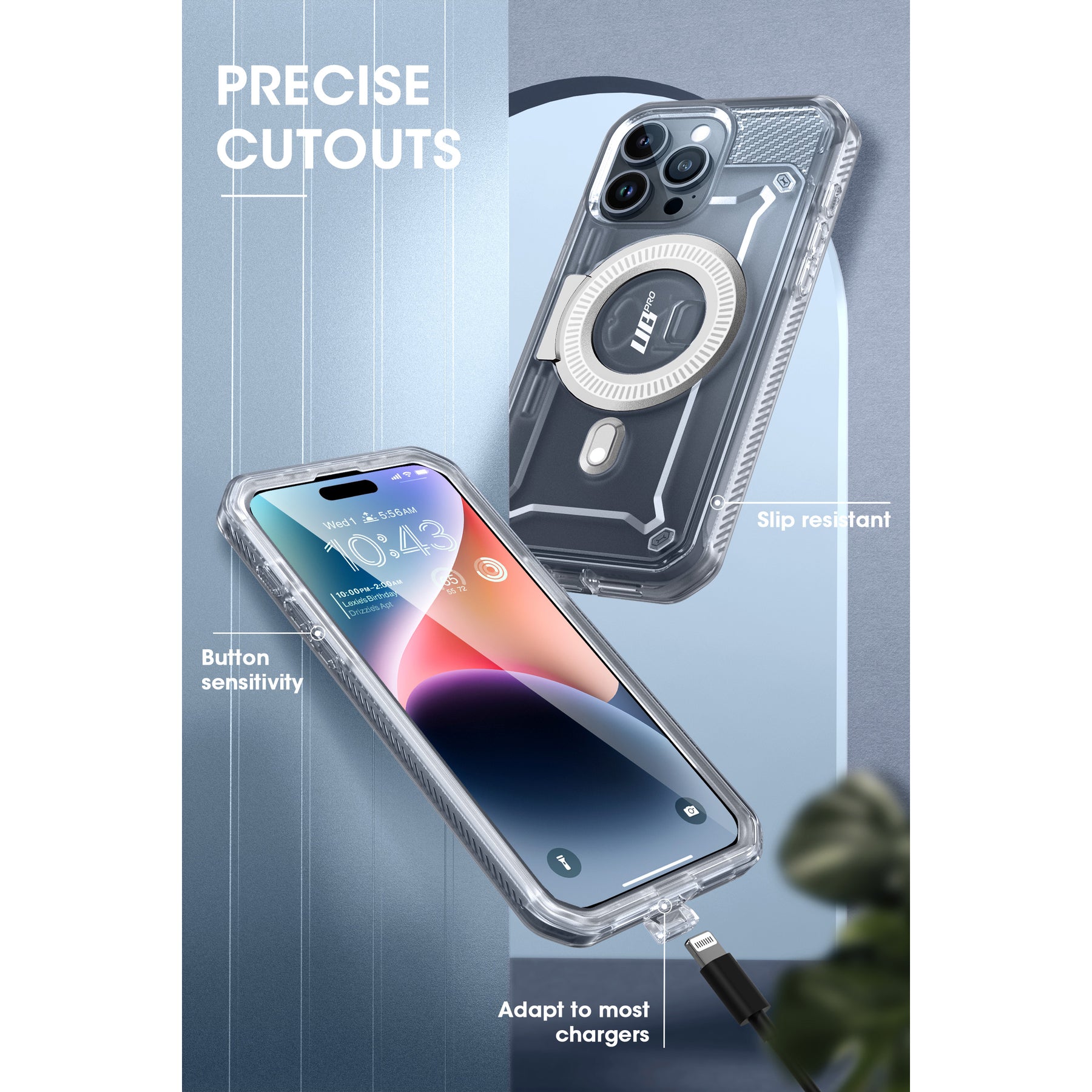 SUPCASE | iPhone 15 Pro 6.1 inch (2023) | UB Pro MAG Holster Case