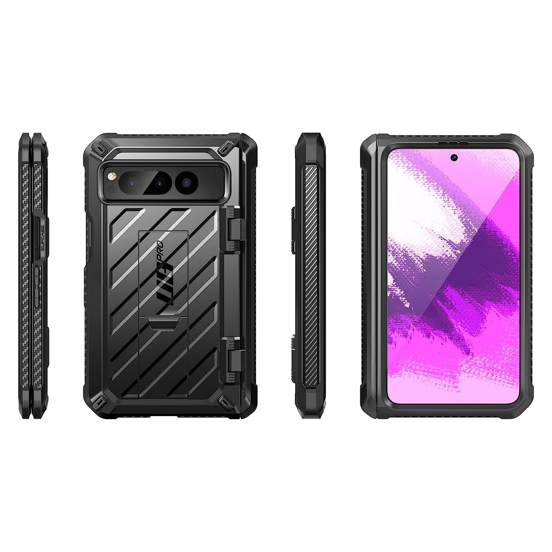 Google Pixel Fold Unicorn Beetle PRO Rugged Holster Case-Black