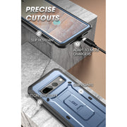 Google Pixel 7 Pro Unicorn Beetle PRO Rugged Holster Case(open box)-Metallic Blue